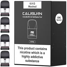 UWELL - Caliburn G3 Replacement Pods - 4 Pack